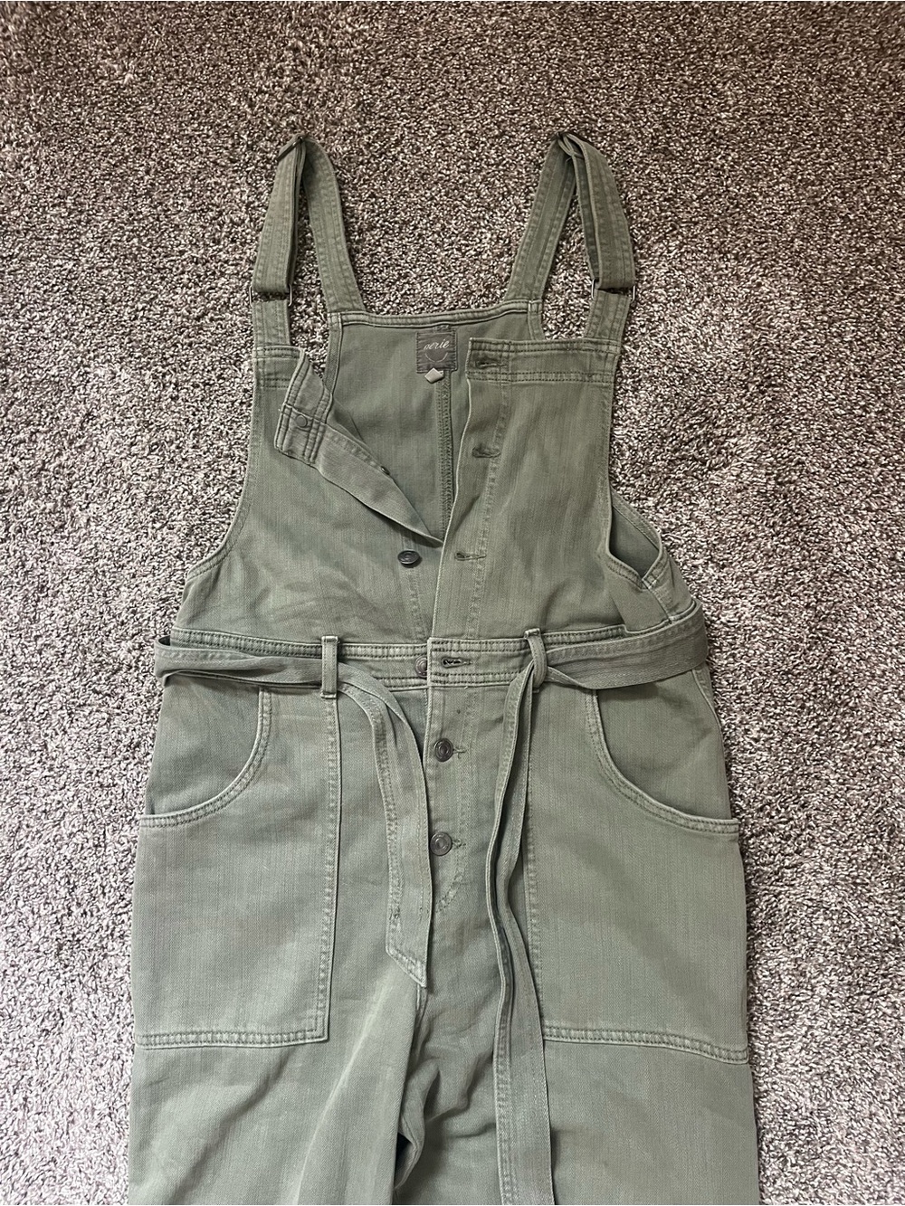 green aerie overalls